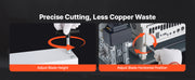 Load image into Gallery viewer, Amocart 370W Electric Wire Stripper Machine 0.06-1.57 in 11 Channel Automatic Copper Cable Stripper for Scrap Copper Recycling
