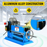 Load image into Gallery viewer, SucceBuy Electric Wire Stripping Machine 370W 1.5mm-38mm Cable Stripper Peeling 11 Channels &amp; 10 Blades Removing Plastic Rubber
