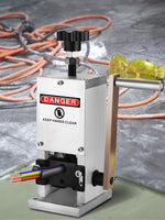 Amocart Manual Wire Stripping Machine 1.5 - 25 mm + Hand Crank Portable Tool Aluminum Construction for Scrap Copper Recycling