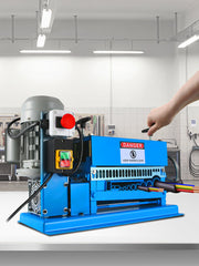 Load image into Gallery viewer, SucceBuy Electric Wire Stripping Machine 370W 1.5mm-38mm Cable Stripper Peeling 11 Channels &amp; 10 Blades Removing Plastic Rubber
