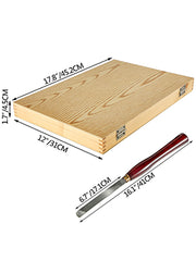 Charger l'image dans la visionneuse de galerie, Succebuy 8PCS+1 Free HSS Lathe Chisel Set for Wood Turning Root Furniture Carving Knife 6.89" Blade 16.14" Chisel With Tool Box
