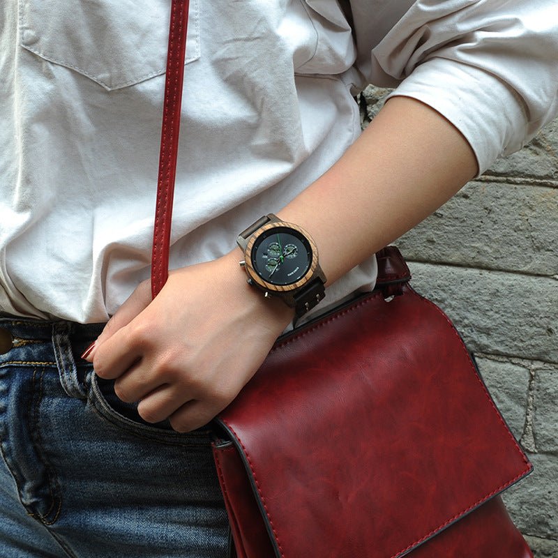 Wooden Watch For Men - AMOCART570c0521c965cb65982867b28961e91c