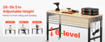 SucceBuy 60-Inch Adjustable Workbench 2000 lbs Load Work Bench with Power Outlet Wheels and Pegboard for Garage Workshop Home