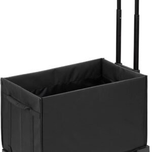 2-in-1 Folding Hand Truck with Bag â€“ Portable Heavy-Duty Shopping Cart for Convenient Transport