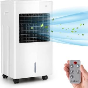 3-in-1 Air Cooler, Fan, and Humidifier - "Freeze Me" Model for Efficient Cooling and Comfort - Powerful Air Cooling, Circulation, and Humidification for Home and Office