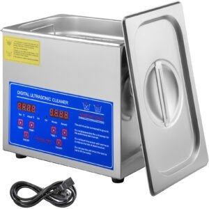 3L Ultrasonic Cleaner Washing Machine - Digital Timer and Heating Function for Effective Cleaning of Jewelry, Small Parts, and Delicate Items