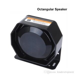 400W Car Warning Alarm Fire Horn PA Speaker - High-Volume Sound System for Emergency Alerts and Announcements - Durable and Reliable Performance