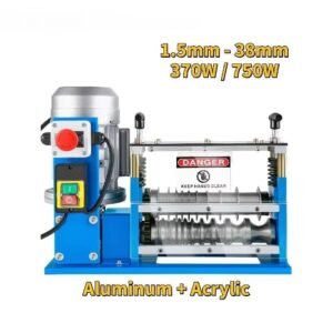 370W 1.5mm-38mm Electric Wire Stripper with Adjustable Blade (1.5mm to 38mm) for Plastic and Rubber Insulation Removal â€“ Ideal for Copper Recycling