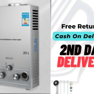 20L LPG Propane Tankless Water Heater â€“ Energy-Efficient On-Demand Hot Water for Home, RV, and Outdoor Use â€“ Compact, Easy Installation