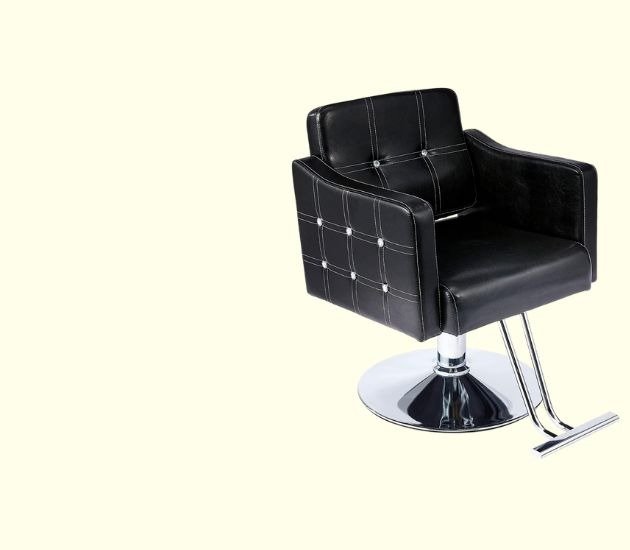 Classic Barber Chair Height Adjustable Hydraulic Operating Chair for Hairdressing, Salon Equipment
