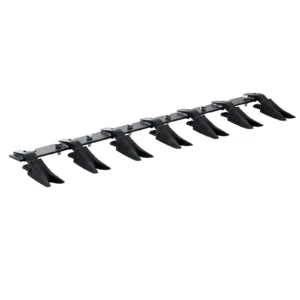 Bucket Tooth Bar Heavy Duty Tractor Bucket Teeth Bar for Sub-Compact Tractor Loader 4560 lbs Load-Bearing Capacity