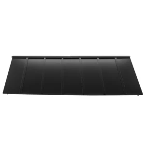 Fixed Metal Awning 80 x 36in Window Awning Door Canopy Stable Triangle Steel Frame Exterior Awnings Sunlight Protection