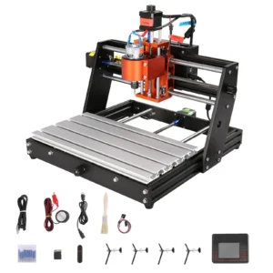 CNC Router Machine 3 Axis GRBL Control Wood Engraving Carving Milling Machine Kit for Wood Acrylic MDF PVC Plastic Foam