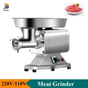 Electric Meat Grinder Stainless Steel Mincer 850W 1100W High Efficiency Meat Grinding Machine Food Processor Commercial or Home