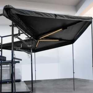 Camping Equipment Outdoor Roof Tent 4x4 Folding Car Side Tent 2m 270 Degree Foxwing Awning Freestanding Car Awning with LED