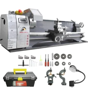 750W Metal Lathe Machine Brushless 8.3"x29.5" / 210mm*736mm 50-2500RPM Continuously Variable, DIY Metal Working Turning