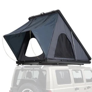 Rooftop Tent Hard Shell Roof Top with Telescopic Ladder Thick Mattress Waterproof Windproof for Jeep Van Pickup Truck