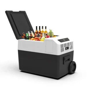 Factory Direct Sale 30L 40L 220v 12v Solar Car Fridge Freezer and Mini Bar Fridge Car for Truck and Camping