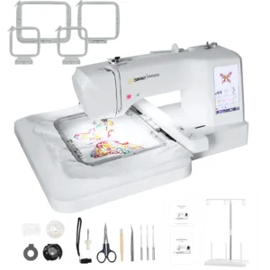 Embroidery Machine Automatic Computerized LOGO MRS800 Electric Sewing Machine With With Touch Screen Household Commercial