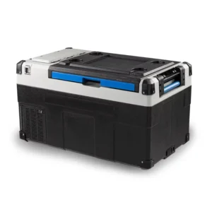 Solar refrigerator freezer DC compressor 12v car refrigerator removable battery portable camping electric vehicle cooler