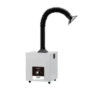 ndustrial-Grade Solder Fume Extractor with True HEPA Filter Metal Body | Portable Smoke Cleaner for Laser & Soldering Workshop