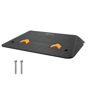 Multi Size Driveway Curb Ramps Portable Non-Slip Lightweight Rubber Threshold Car Ramp for Wheelchair Scooter